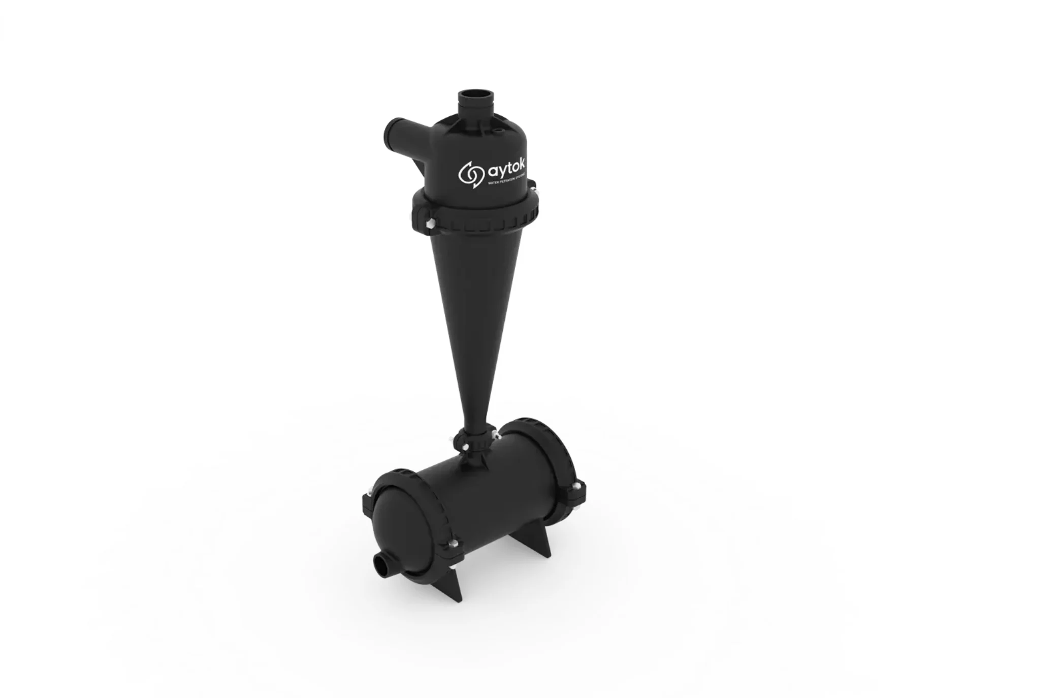 Media filters and hydrocyclones