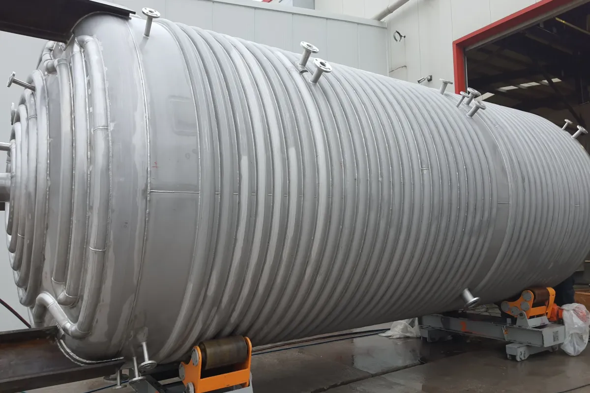Blender Tank - Sanayi tipi toz ve granül karıştırma tankı