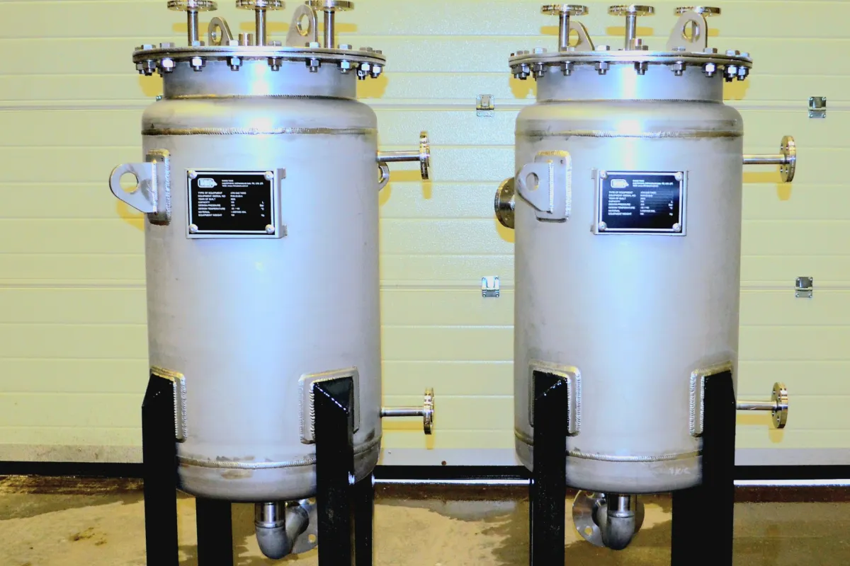 Filtre Tank İmalatı - Endüstriyel su arıtma filtre tankı