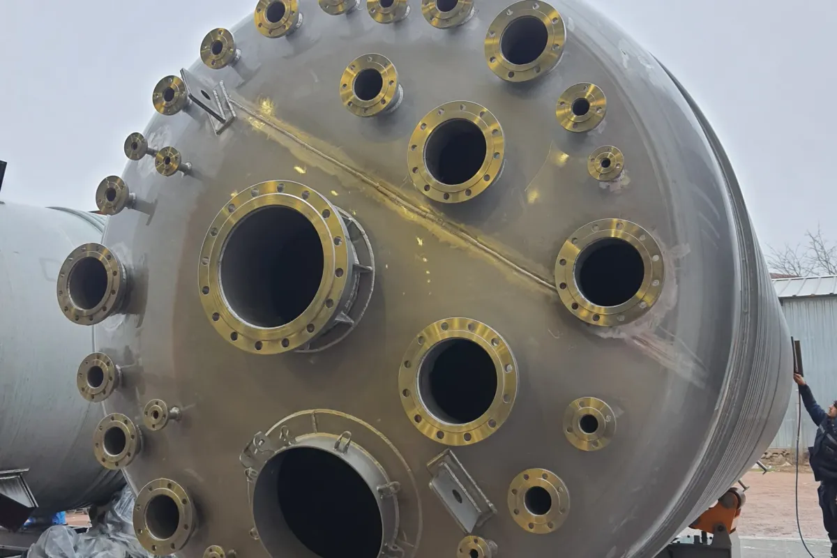 Reaktör Tank - Kimyasal reaksiyon proses tankı